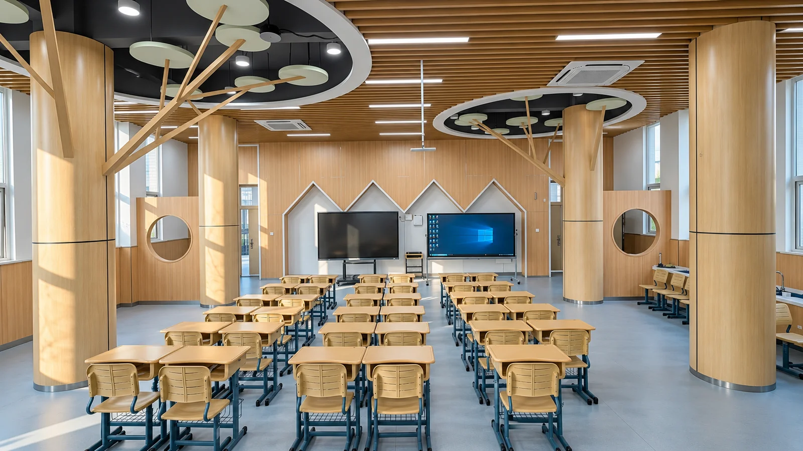 AI声脉诊断课堂教学评价系统场景示意